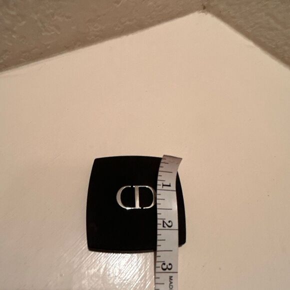 Dior Square Compact Mirror Black Matte Makeup Travel Luxury Cosmetic New - Picture 6 of 6